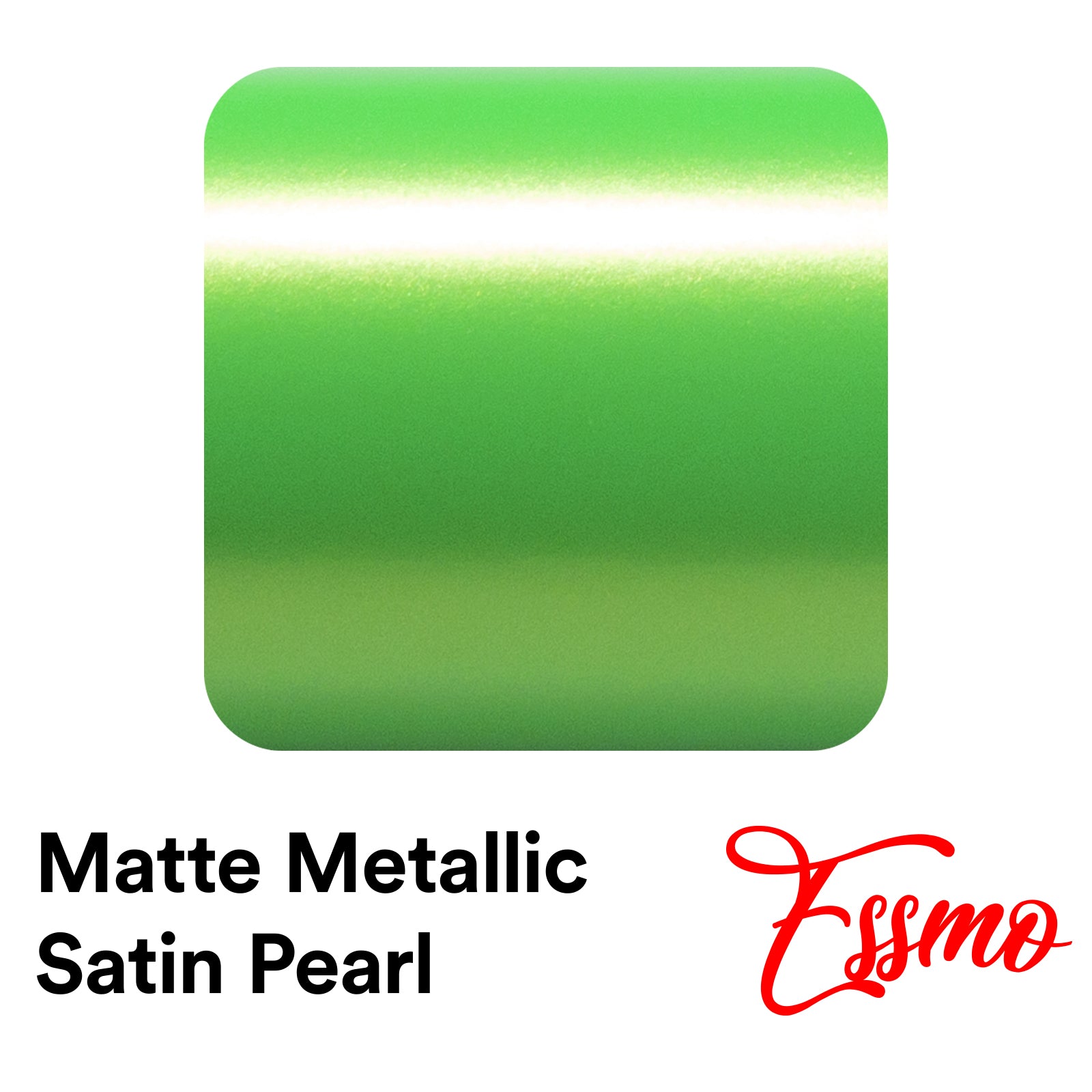 Matte Metallic Satin Pearl Apple Green Vinyl Wrap – Essmovinyl