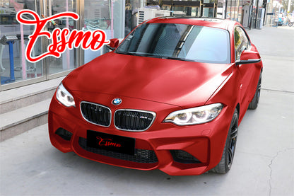 Matte Metallic Satin Pearl Red Vinyl Wrap