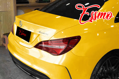 Super Gloss Metallic Cyber Yellow Vinyl Wrap