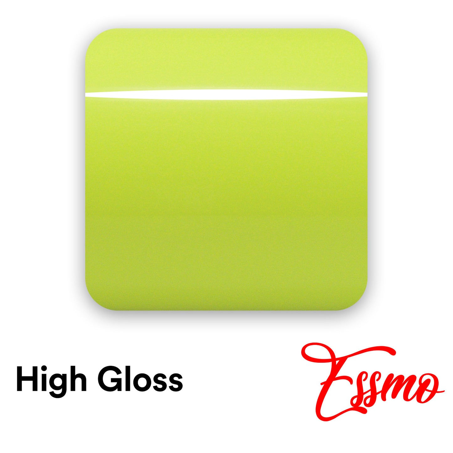 High Gloss Acid Lime Vinyl Wrap