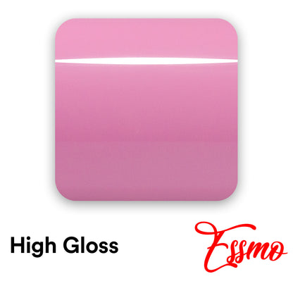 High Gloss Light Pink Vinyl Wrap