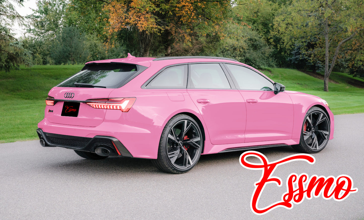 High Gloss Light Pink Vinyl Wrap