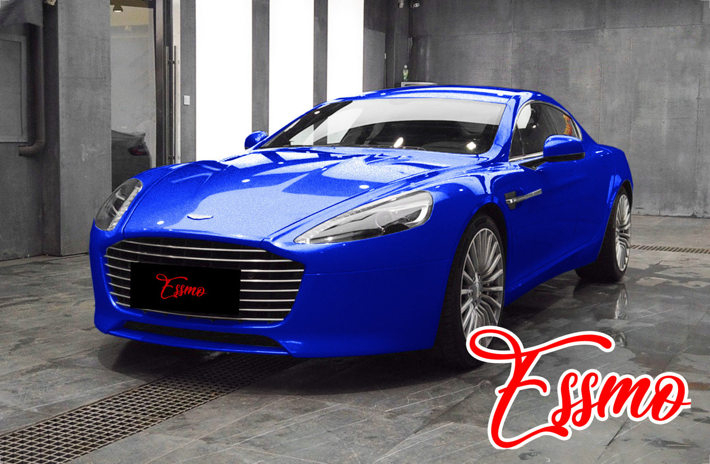 Super Gloss Metallic Intense Blue Vinyl Wrap