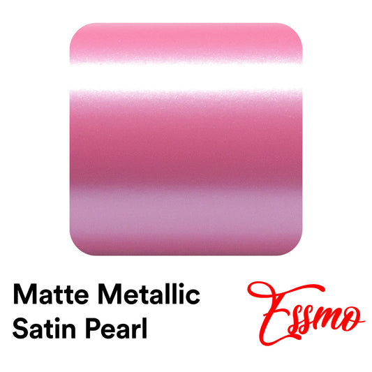 Matte Metallic Satin Pearl Princess Pink Vinyl Wrap