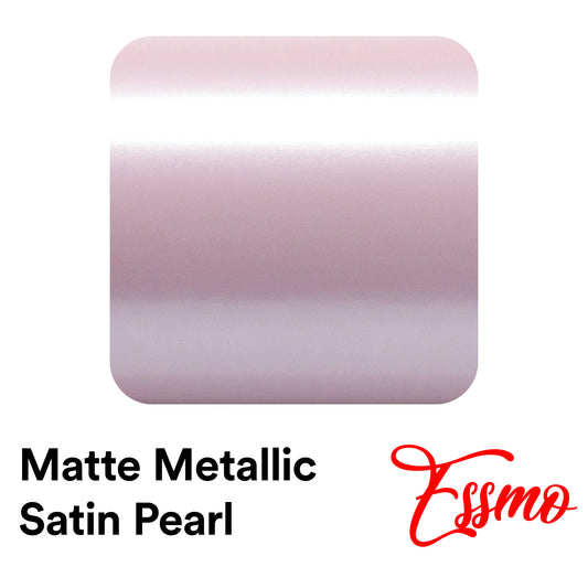 Matte Metallic Satin Pearl Cherry Blossom Pink Vinyl Wrap