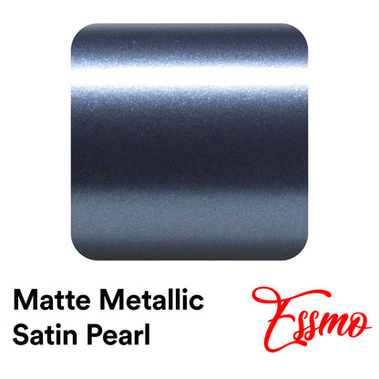 Matte Metallic Satin Pearl Thundercloud Blue Vinyl Wrap