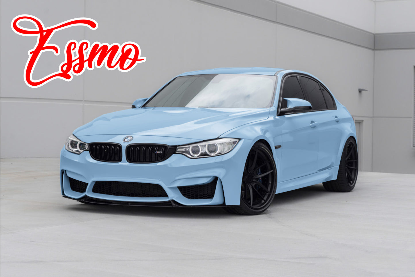 High Gloss Sea Breeze Blue Vinyl Wrap