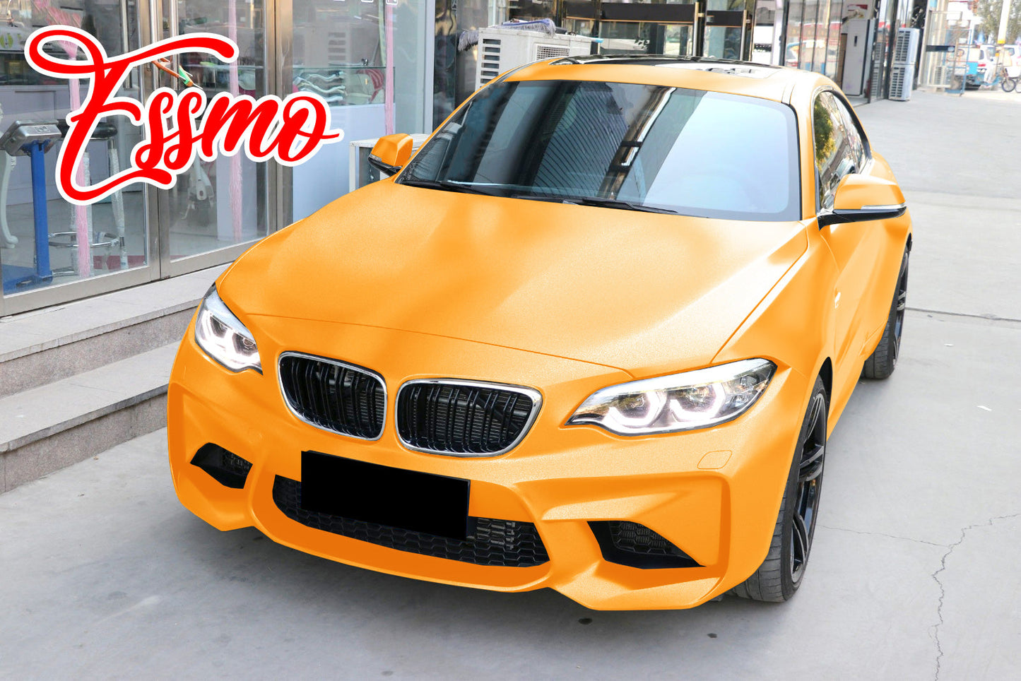 Heavy Metal Diamond Satin Dandelion Yellow Vinyl Wrap