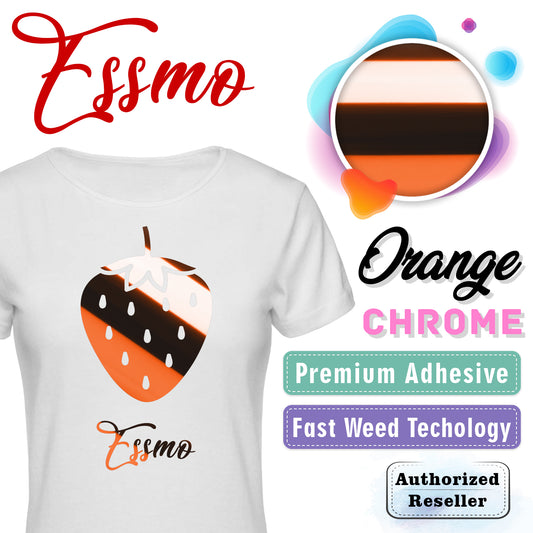 ESSMO™ Orange Chrome Heat Transfer Vinyl HTV DS09