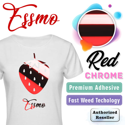 ESSMO™ Red Chrome Heat Transfer Vinyl HTV DS12