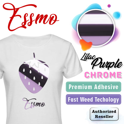 ESSMO™ Lilac Purple Chrome Heat Transfer Vinyl HTV DS15