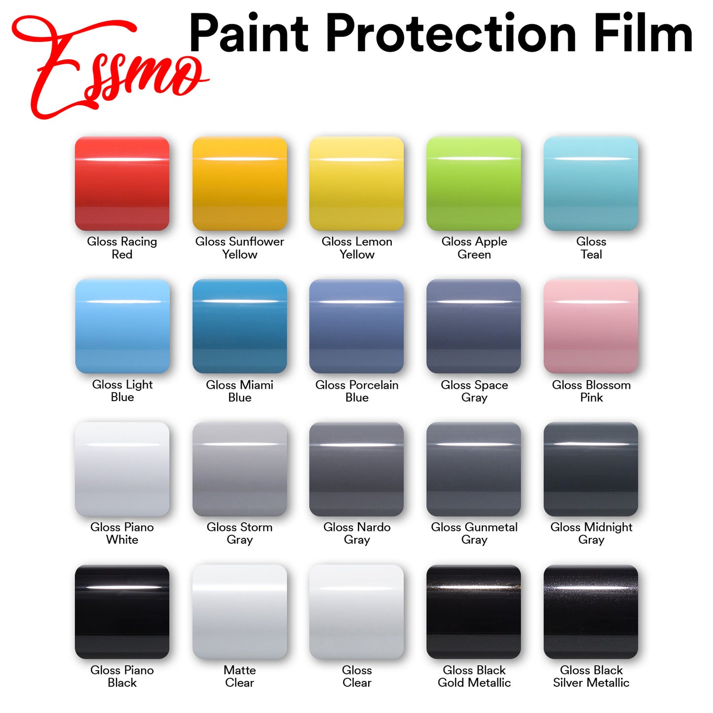 PPF Paint Protection Film ECO Gloss Lemon Yellow