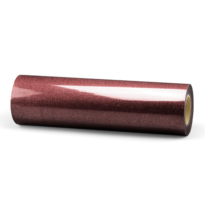 ESSMO™ Burgundy Glitter Sparkle Heat Transfer Vinyl HTV DG24