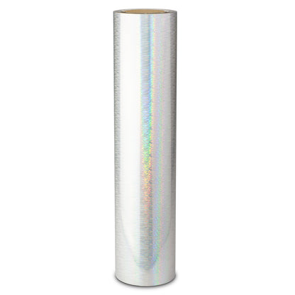 ESSMO™ Holographic Aluminum Silver Pattern Heat Transfer Vinyl HTV SP04