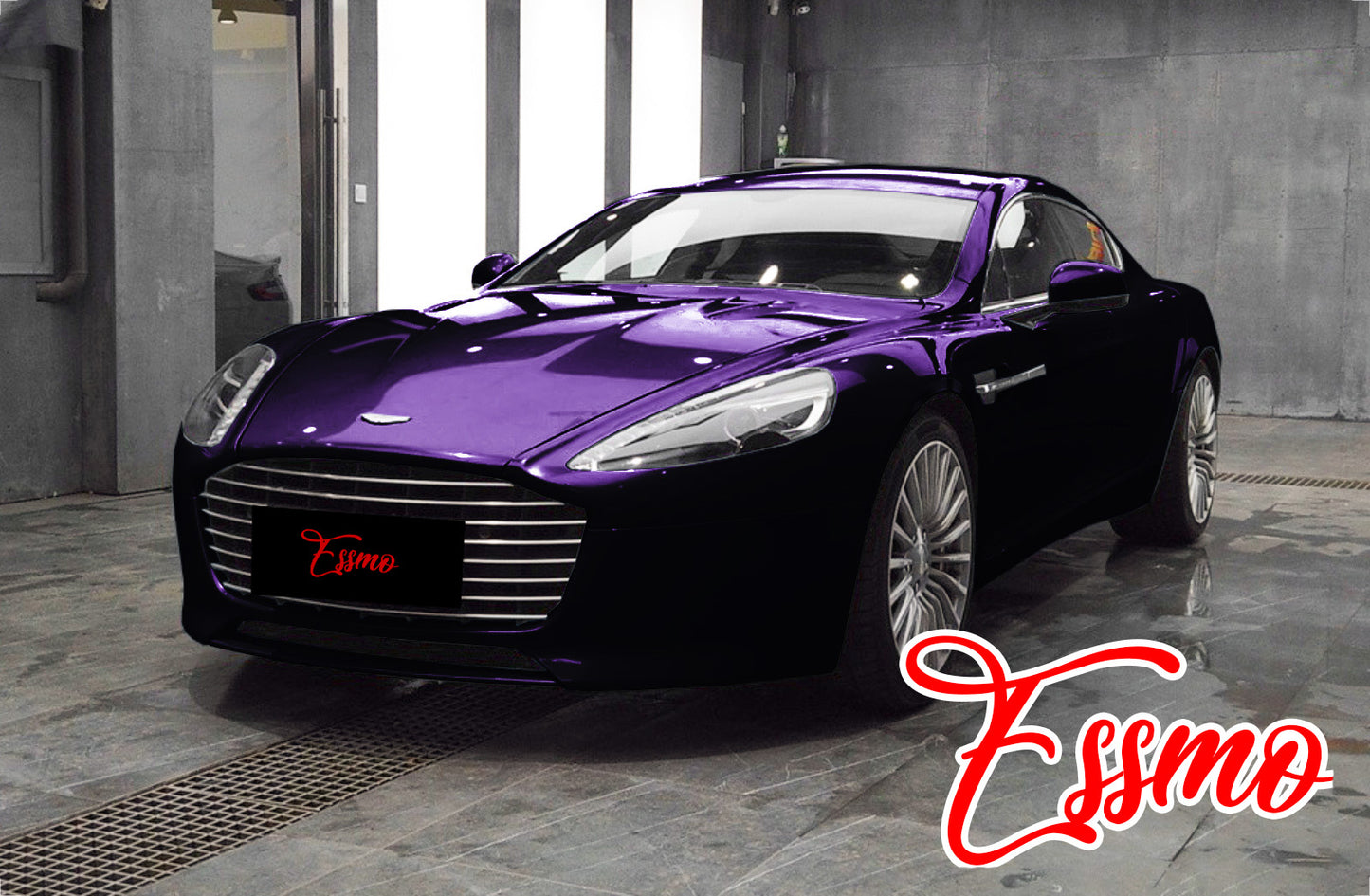 Super Gloss Metallic Midnight Purple Vinyl Wrap