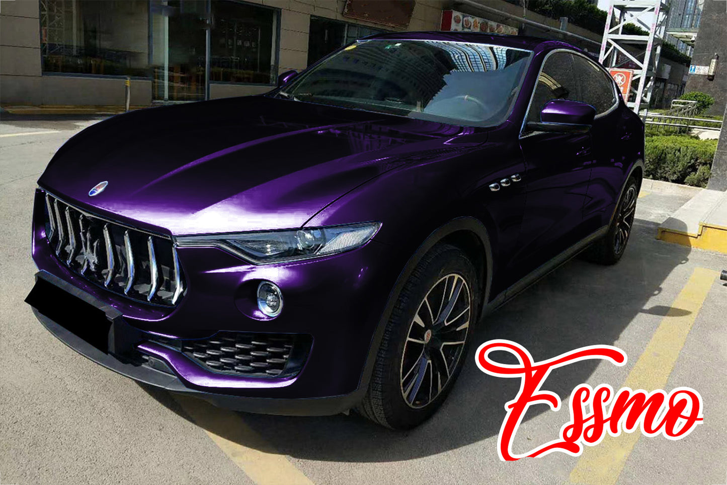 Super Gloss Metallic Midnight Purple Vinyl Wrap