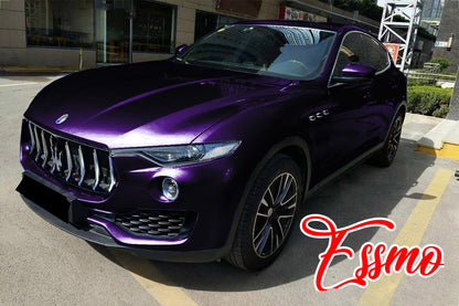 Super Gloss Metallic Midnight Purple Vinyl Wrap