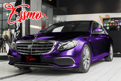 Super Gloss Metallic Midnight Purple Vinyl Wrap